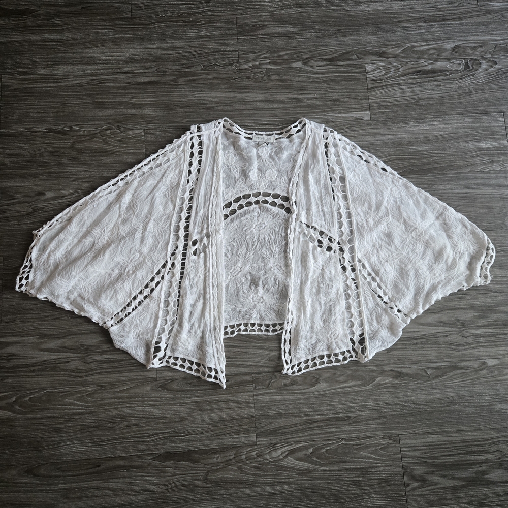 Rachel Zoe Ivory Lace Cover-Up